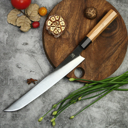 Japanese Chef's Knife | Kiritsuke 10.5 inch Knive 440C Steel Olive Wood Handle